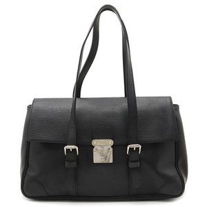 LOUIS VUITTON Epi Segur MM Shoulder Bag Leather Noir Black M58862